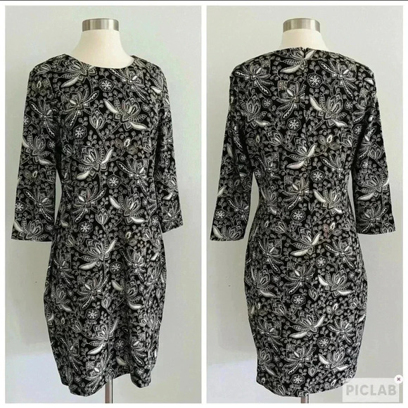 New J. McLaughlin Slim Fit Dress Sz M - Picture 1 of 7